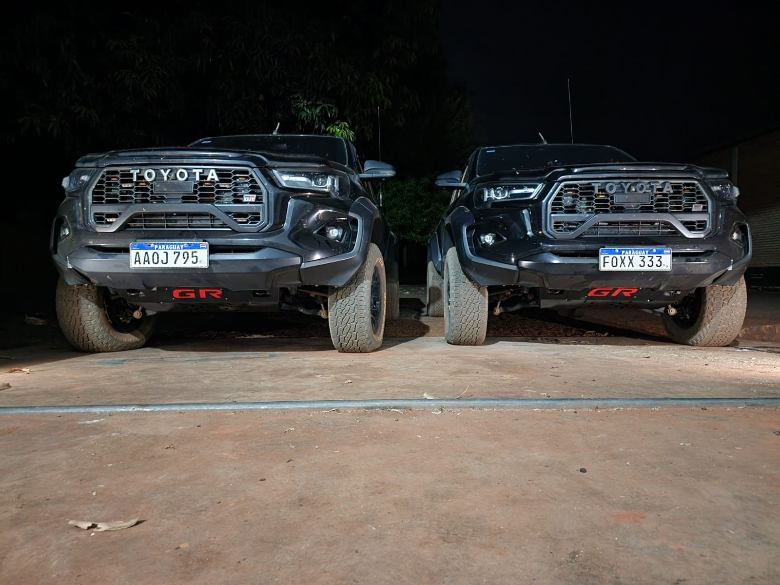 Camionetas Toyota con cubrecárter PROTCARD